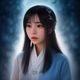 伊人福利数据分析师赵雨桐，女性，眼镜形象，背景为数据看板屏幕